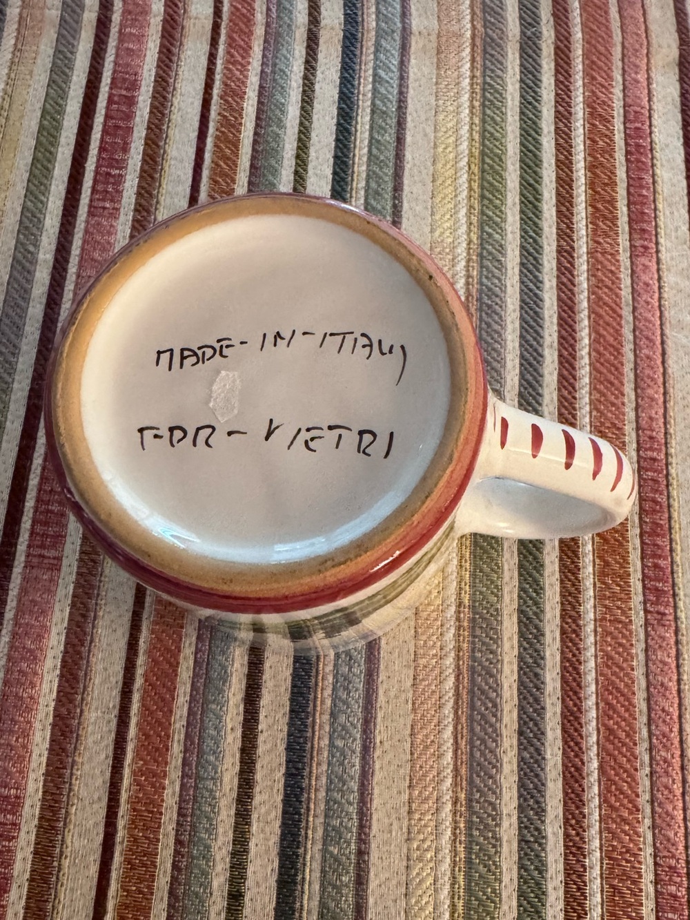 Vietri mug, like new - Picture 3 of 3